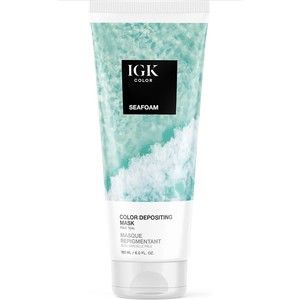 IGK Seafoam Pale Teal Color Depositing Mask 6 fl oz